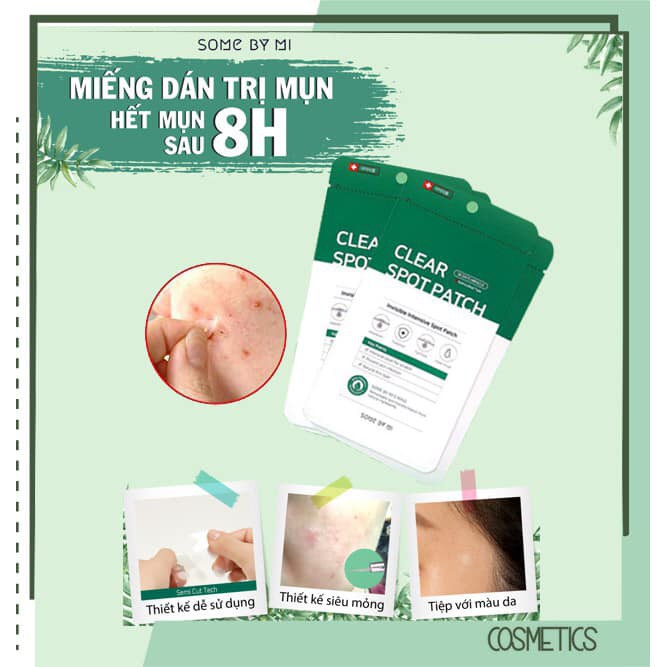 Miếng Dán Mụn SomeByMi Clear Spot Patch 18 miếng - HB0049