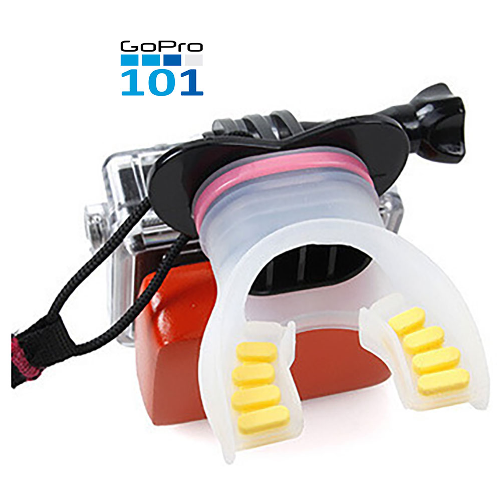 Bite Mount giá đỡ ngậm miệng cho GoPro, Action cam