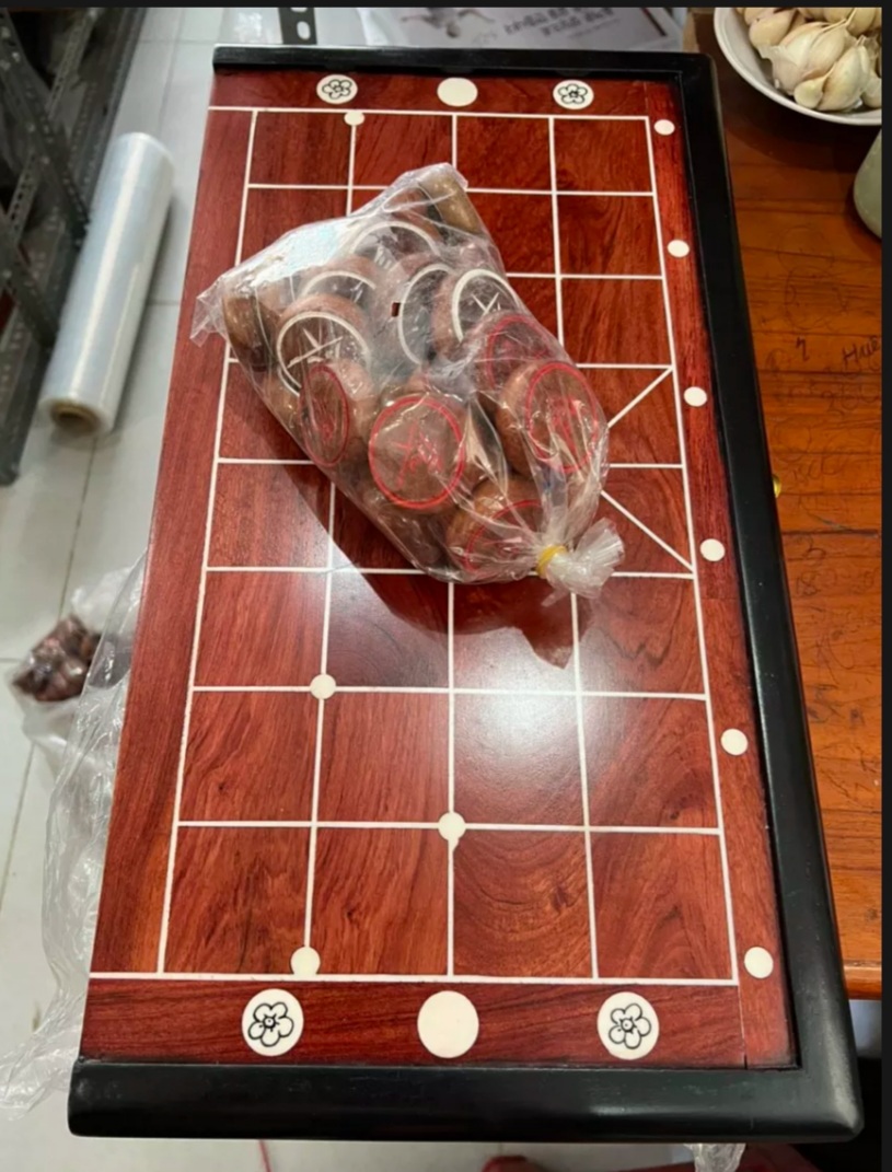 Bàn cờ tướng gỗ hương