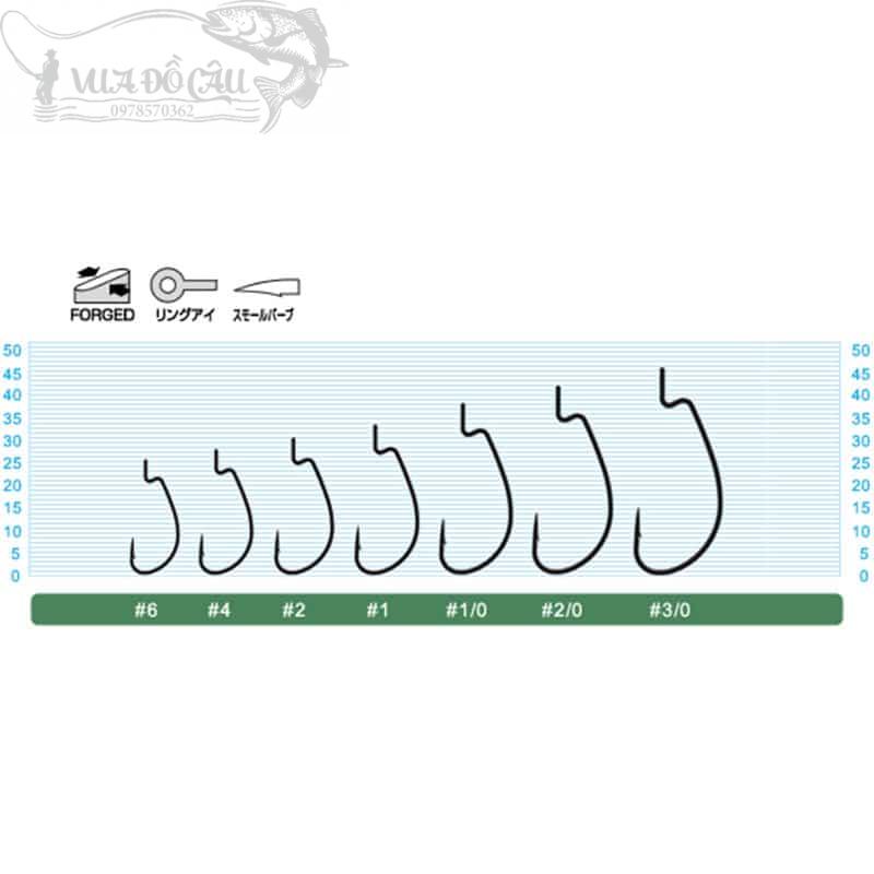LƯỠI MÓC MỒI MỀM J-LIGHT OWNER B-94BC