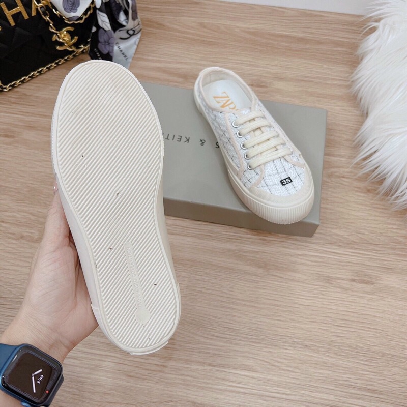 Giày sục thể thao nữ đế cao kiểu mới