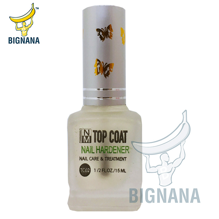 Sơn Dưỡng Móng Tay Giúp Cứng Móng TC02 Nắp Bướm 15ml, Màu Trắng Trong, Bảo Vệ Móng Chắc Khỏe