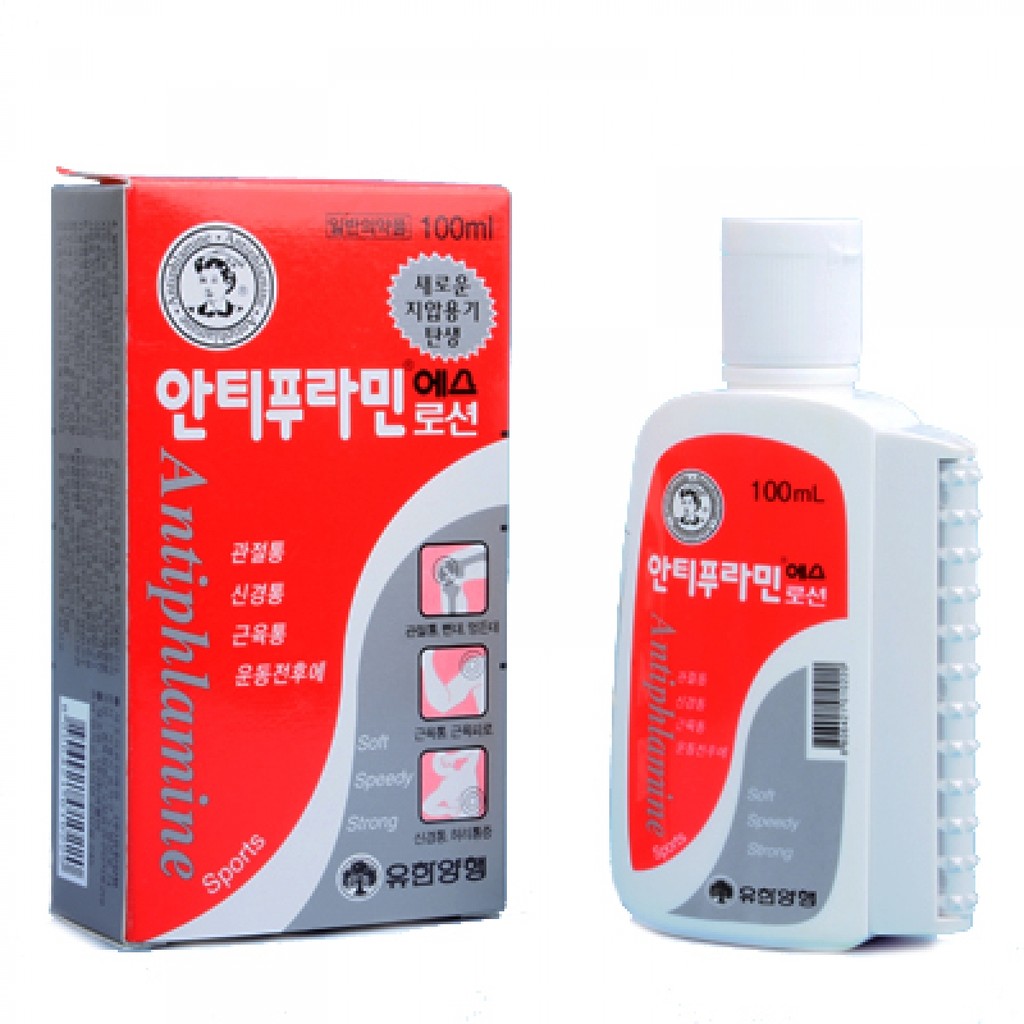 Dầu nóng Hàn Quốc xoa bóp massage Antiphlamine 100ml giảm đau hiệu quả