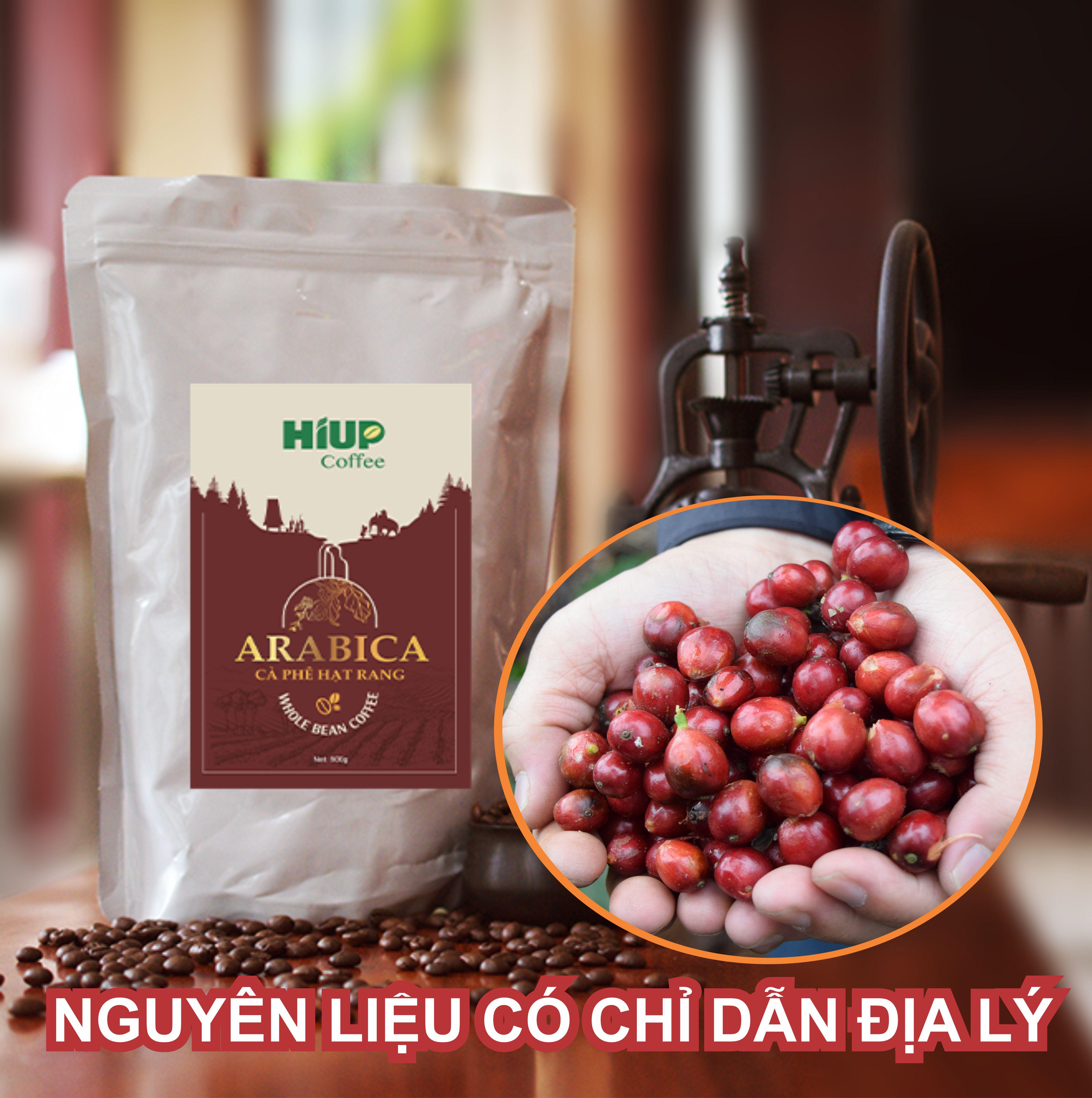 Cà Phê Hạt Rang Arabica S18 (500gr) - HIUP Coffee