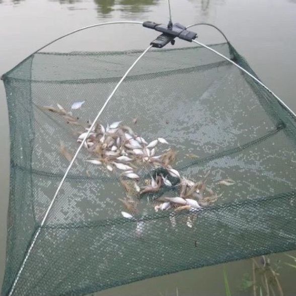 Vó Bắt Tôm, Cua, Cá, Tép ... Vó Kéo , Nhấc Cá [ 1m x 1m ]