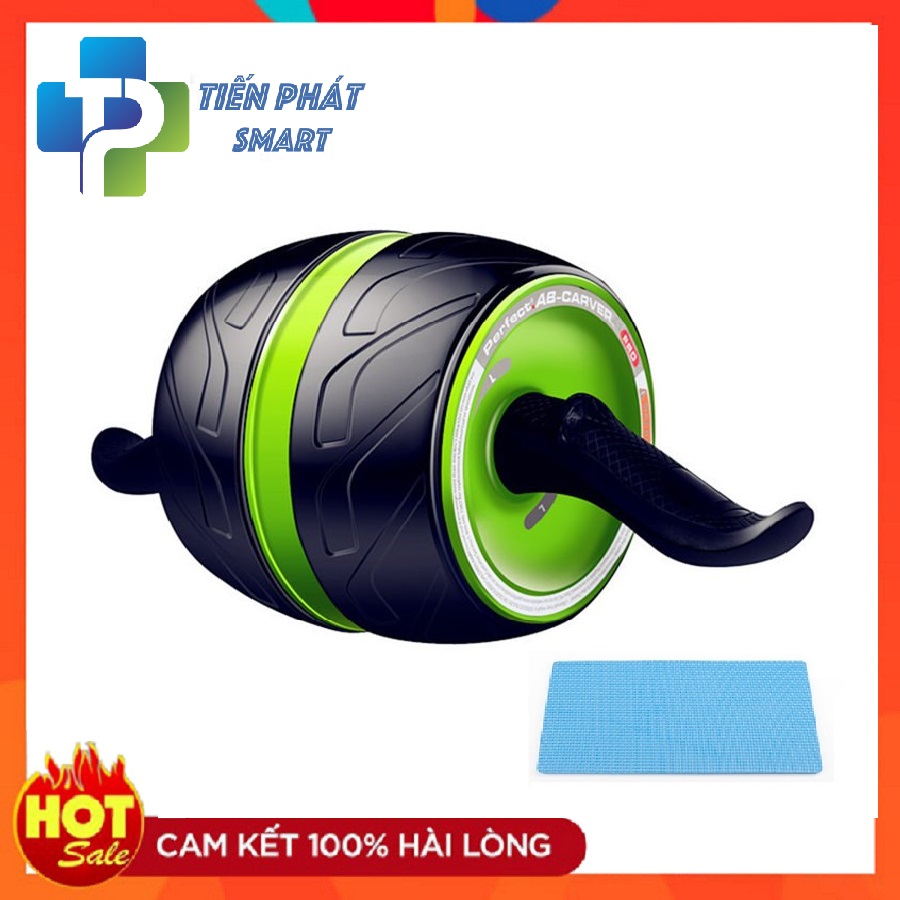 [Giá Rẻ- Chất Lượng Tốt- Ảnh Thật]-Con Lăn Tập Cơ Bụng Có Lò Xo Trợ Lực Tienphatsmart Cao Cấp Chính Hãng - Mã Carver Pro