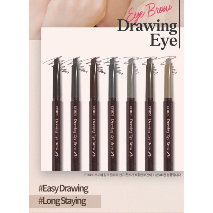 Chì Kẻ Mày 2 Đầu Etude House Drawing Eyebrow 0.25G