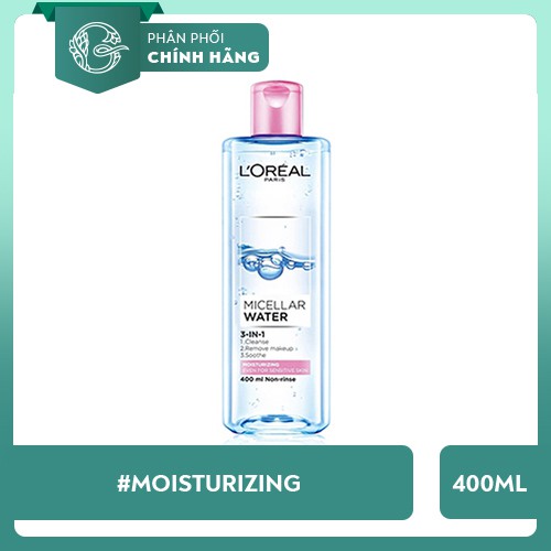 Nước Tẩy Trang L'Oreal Paris Micellar Water 400Ml