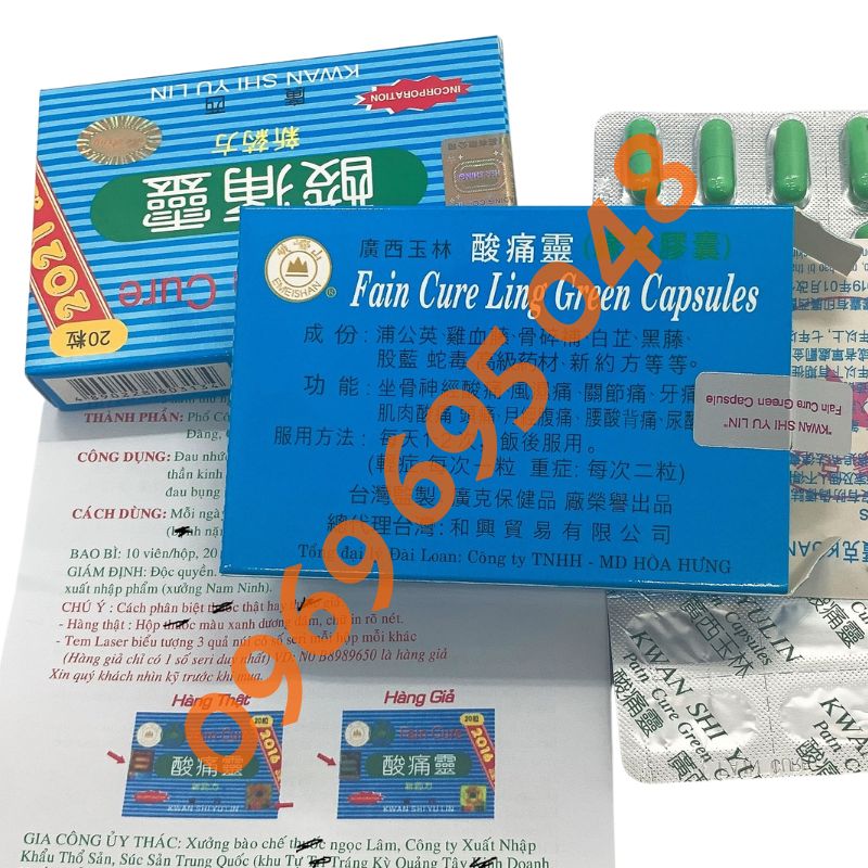 Toan thống linh - kwan shi yu lin- hỗ trợ gout xương khớp