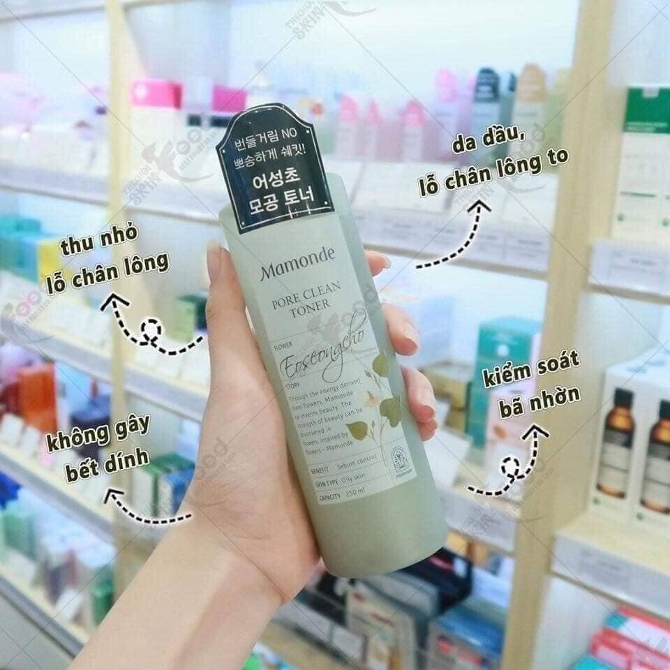 Hàng auth-toner nước hoa hồng mamonde hàn quốc
