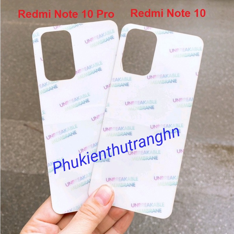 Miếng dán ppf mặt sau xiaomi 11t 11t pro xiaomi 12t 12t pro redmi note 10 note 10s note 10 pro redmi k60 k60 pro k60 ultra trong suốt ánh 7 màu siêu dính ánh 7 màu chống trầy xước