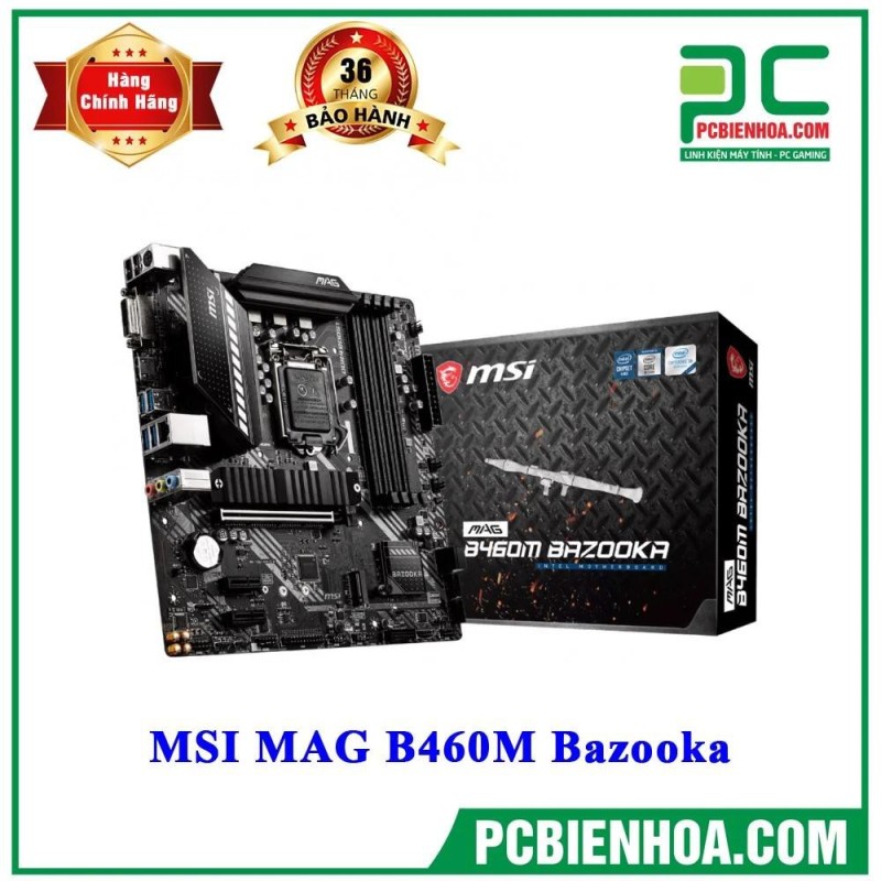 Bảng giá Mainboard MSI MAG B460M-BAZOOKA ( LGA1200 / M-ATX / 4xDDR4 ) Phong Vũ