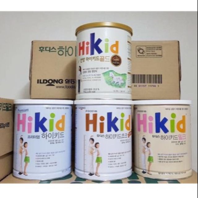 SỮA HIKID TĂNG CHIỀU CAO HỘP 650GR