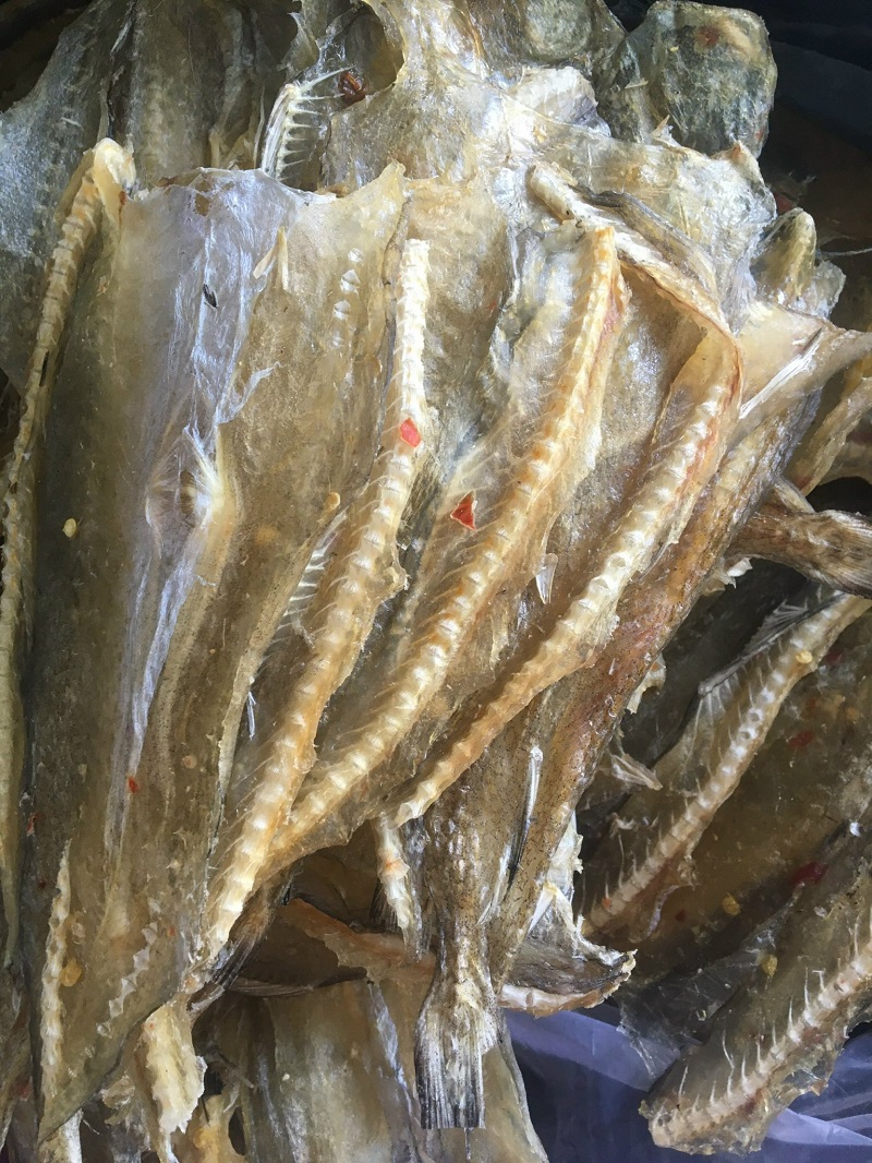 Khô cá khoai xẻ đã bỏ đầu đặc sản cà mau - 1kg khô cá khoai xẻ ướp gia vị mồi bén bàn nhậu 100gr/ 250/ 500gr