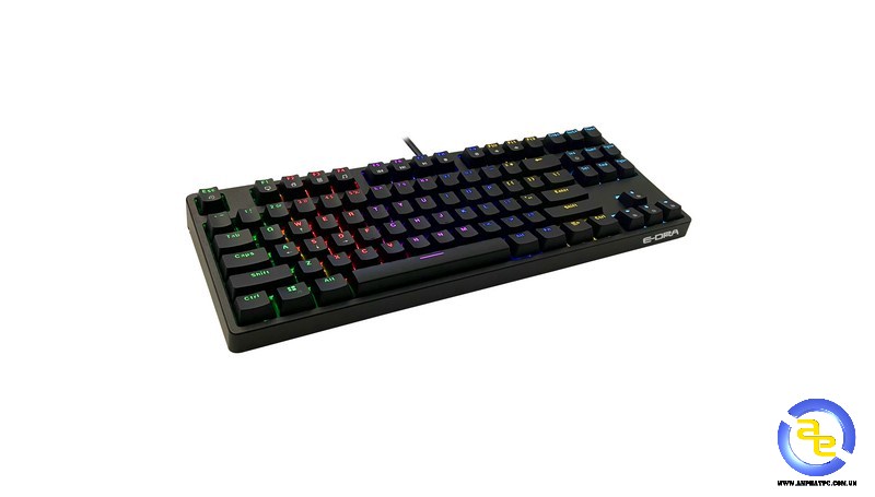 Bàn phím cơ E-DRA EK387L LED Rainbow - chính hãng