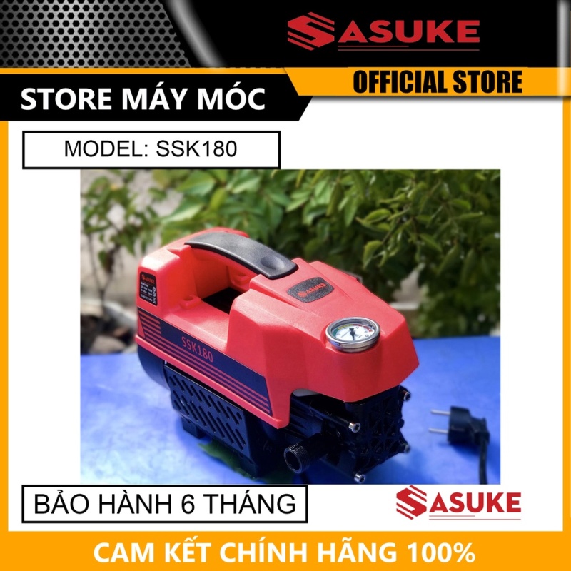 [HCM]Máy xịt rửa xe cao cấp SASUKE SSK180 - HÀNG CHÍNH HÃNG