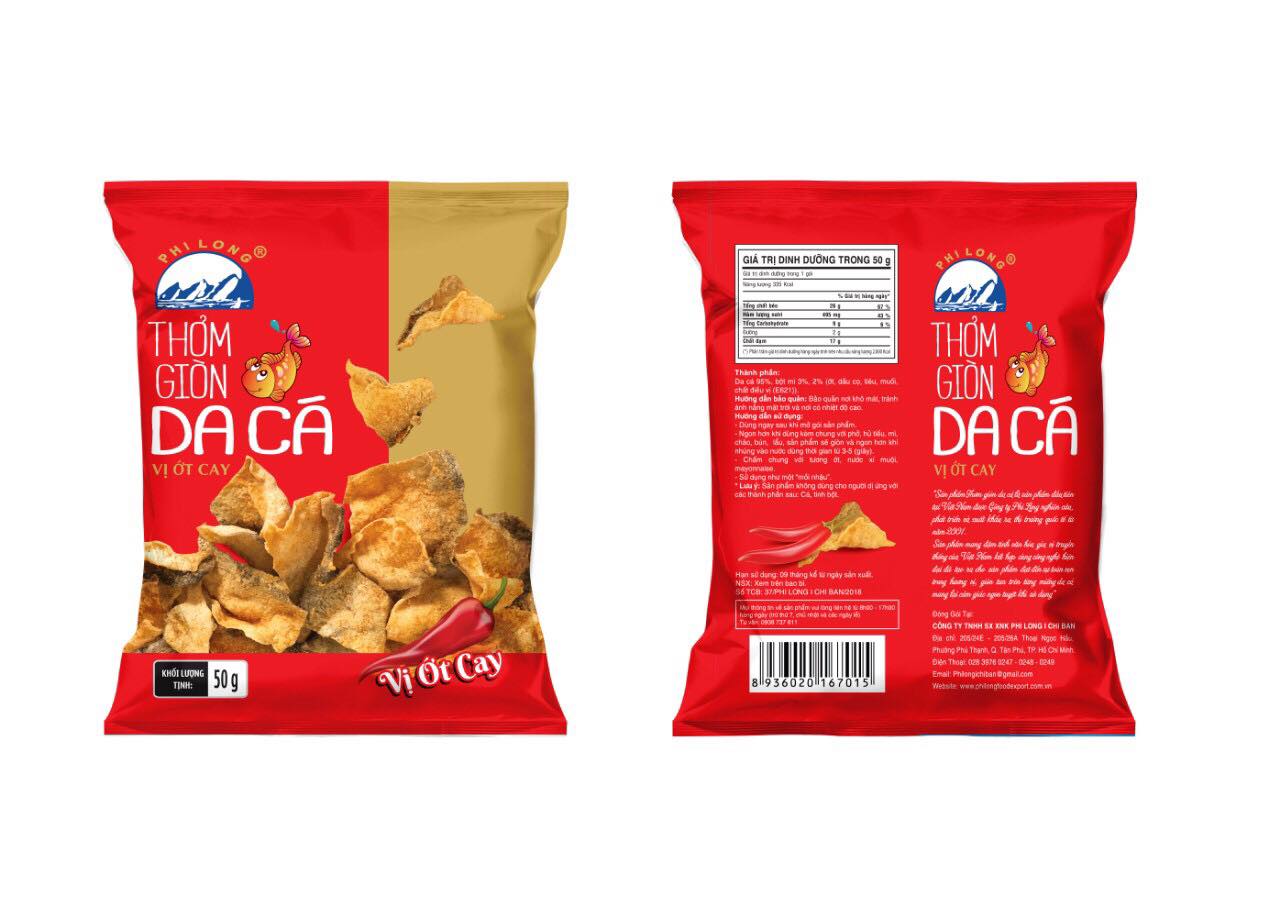 Da cá vị ớt cay 50gr