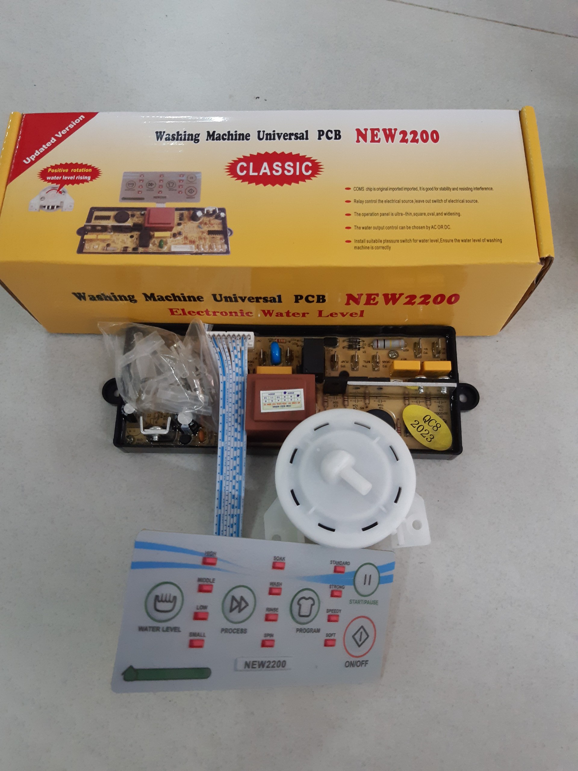 Bo Mạch Máy Giặt Đa Năng NEW 2200( loại Zắc)