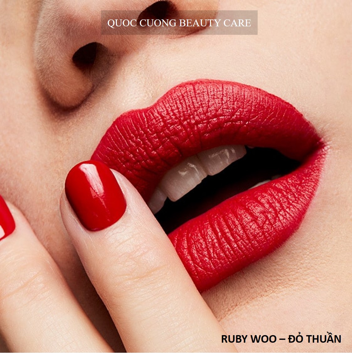 MAC Matte Lipstick 3g Màu Ruby Woo Đỏ Thuần