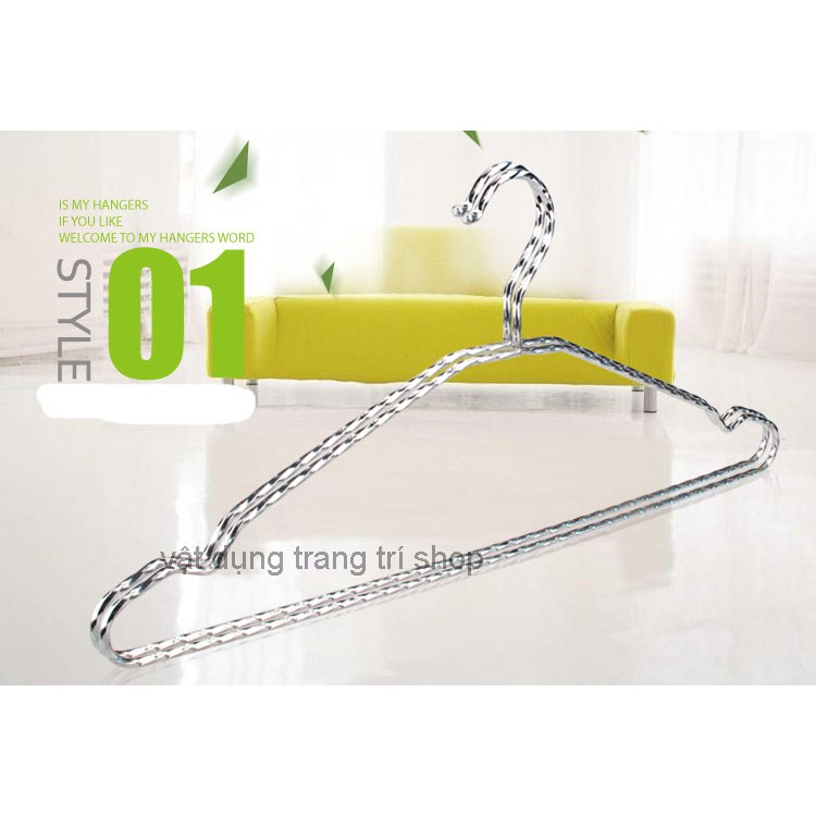 Móc Kim Loại Dây Xoắn 40cm ( bộ 10 móc )