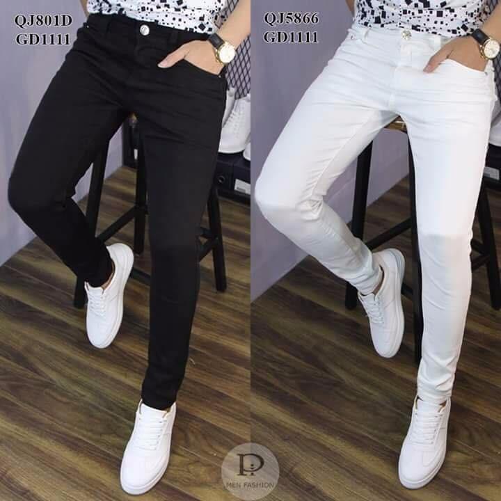 Quần Jean Nam Ôm Body -Vải jean co giãn tốt( có szie đại cho người 90kg)