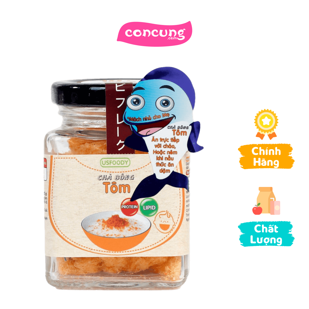 Chà bông tôm 10g