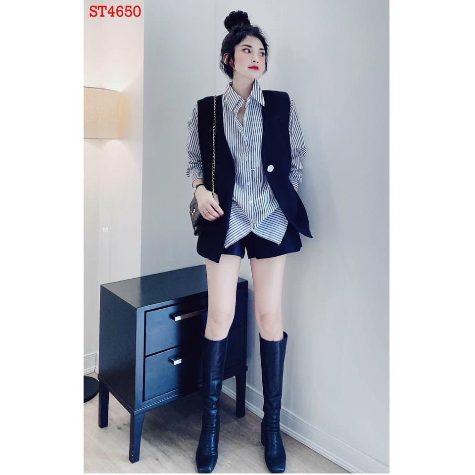 SÉT 3 MÓN QUẦN SHORT ÁO KATE SIÊU ĐẸP