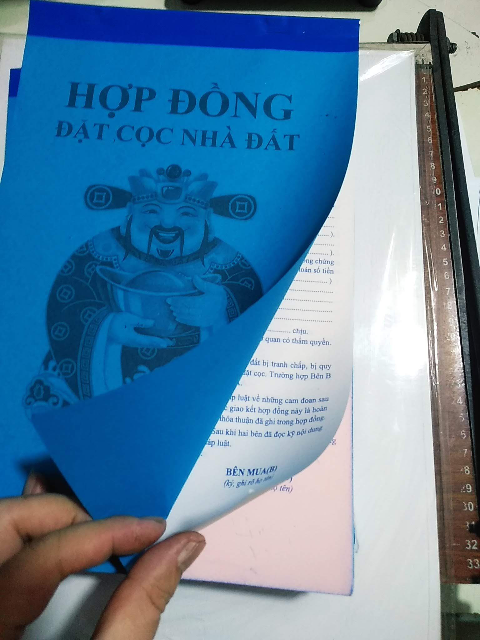 Hợp đồng cọc đất mẫu mới năm 2025