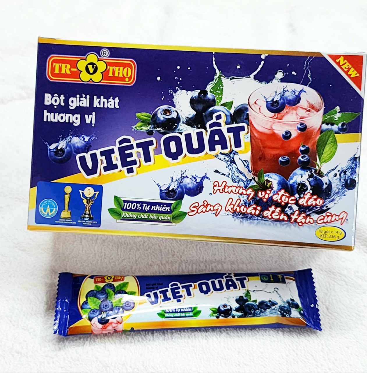 Bột Giải Khát Việt Quất