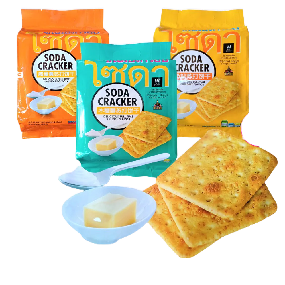 Bánh Quy Mặn Ăn Kiêng Soda Cracker 400g