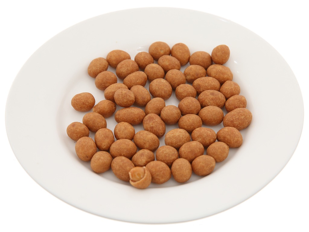 Đậu Phộng Nước Cốt Dừa Tân Tân LỚN Peanuts With Coconut (Lốc 10 gói x 24g)