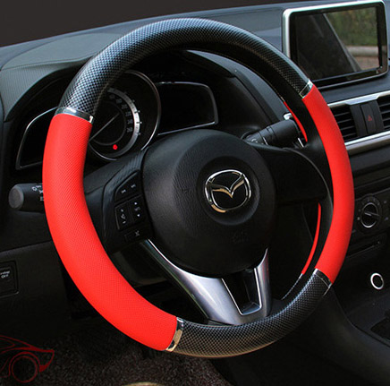🚗  Bọc vô lăng màu vỏ gỗ sang trọng