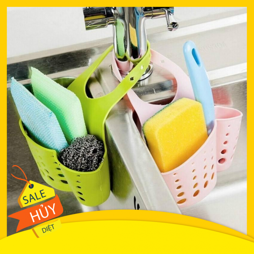 Set 2 giỏ cao su đựng rẻ rửa bát