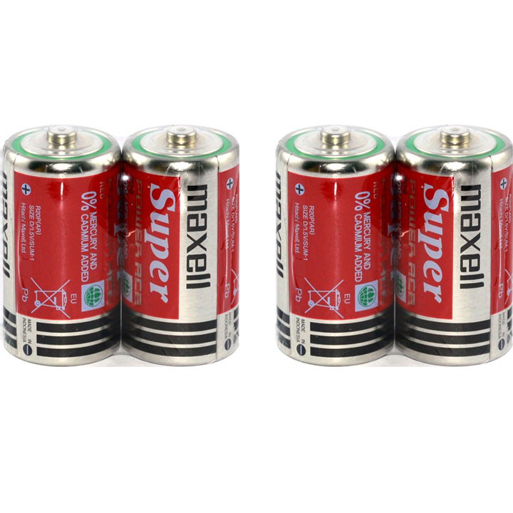 Pin Maxell trung (1 hộp 20 viên) - Điện nước SM - HCM