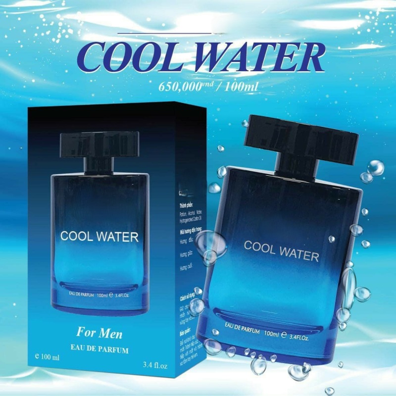 Nước Hoa charmess Cool Water 100ml nhập khẩu