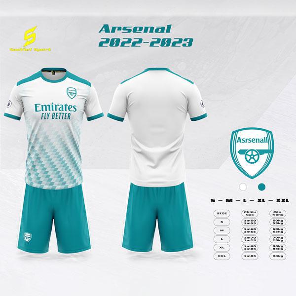 Bộ quần áo bóng đá CLB Arsenal 2023