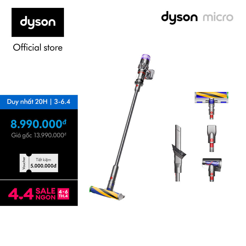 Máy hút bụi không dây Dyson Micro