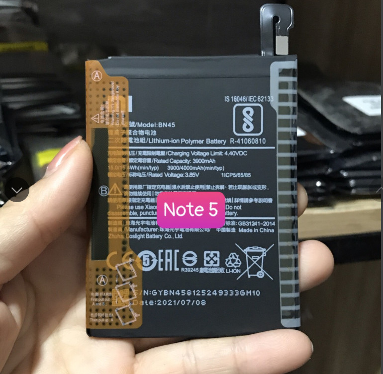 Pin Xiaomi Redmi Note 5 /Note 5 pro /BN45 dung lượng 3900mAh