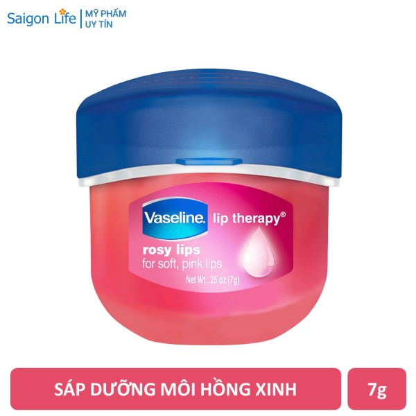 Sáp Dưỡng Môi Hồng Xinh Vaseline Lip Therapy Rosy 7g cao cấp