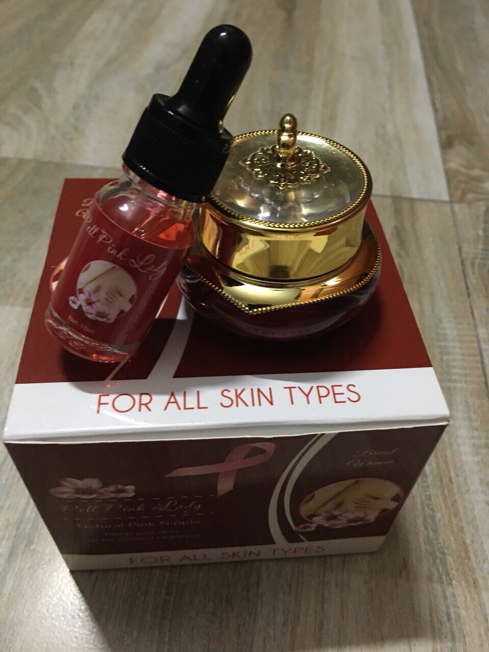 Peel hồng ti,nách, bikini TCA USA