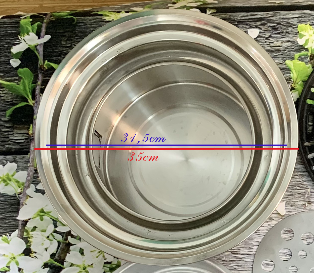 Thân bếp nướng than âm bàn