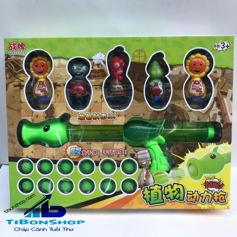 [HCM]Đồ chơi zombie hoa quả nổi giận Plants vs Zombies 2