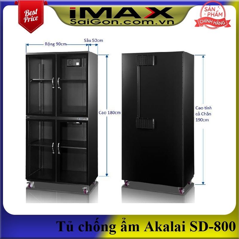 [HCM]Tủ chống ẩm Akalai SD-800 800 lít