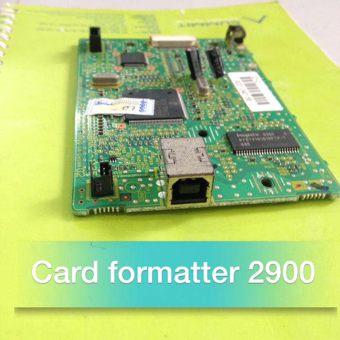 Card fomater canon 2900