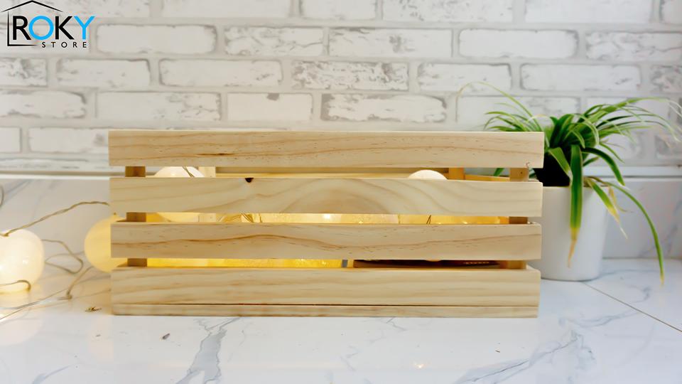 [HCM]KHAY GỖ ĐA NĂNG - WOOD CASE Size M