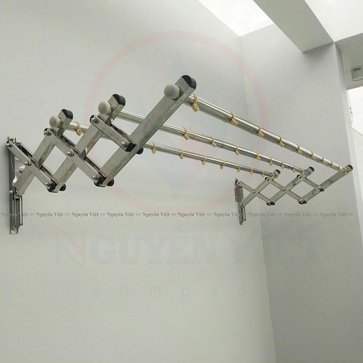 SÀO PHƠI ĐỒ THÔNG MINH INOX THANH DÀI 1.4m