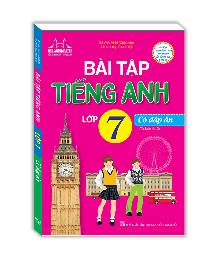 Bài tập tiếng Anh lớp 7 - Có đáp án