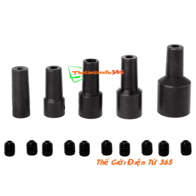 Đầu nối b12 các trục 5,6,7,8,10,12,14mm nối đầu kẹp mang ranh b12 1.5mm – 10mm