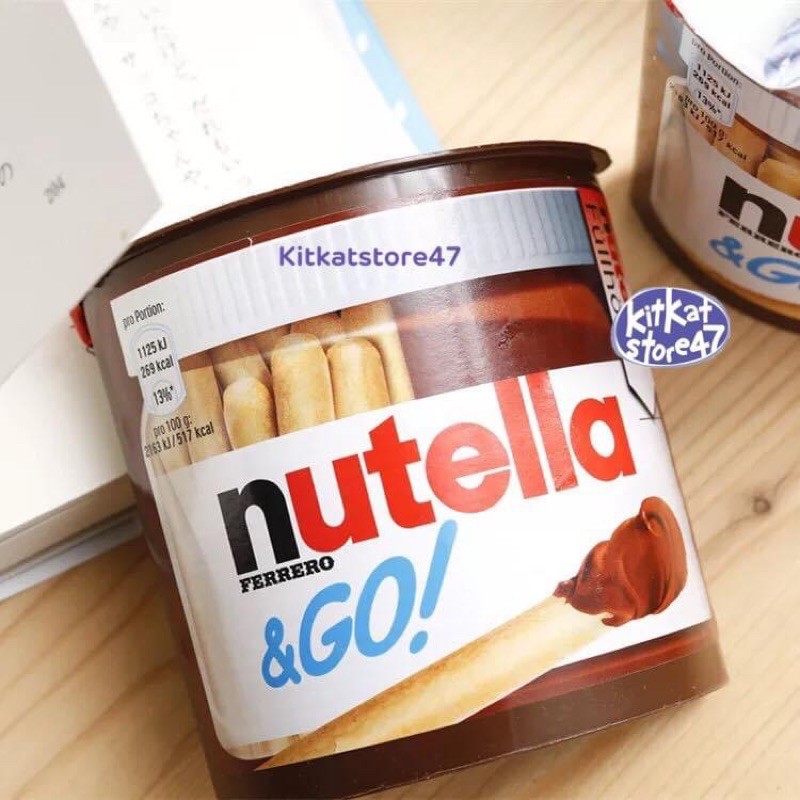BÁNH CHẤM SỐT NUTELLA
