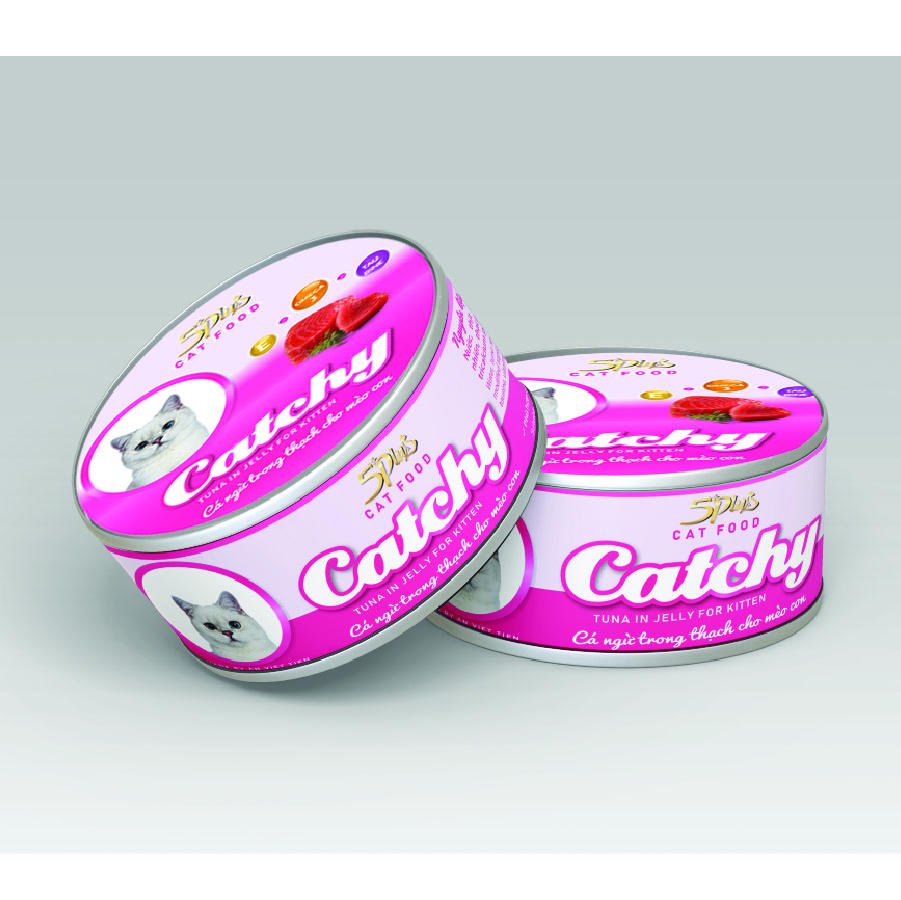 Pate Cho Mèo Catchy 5Plus Catchy 170g